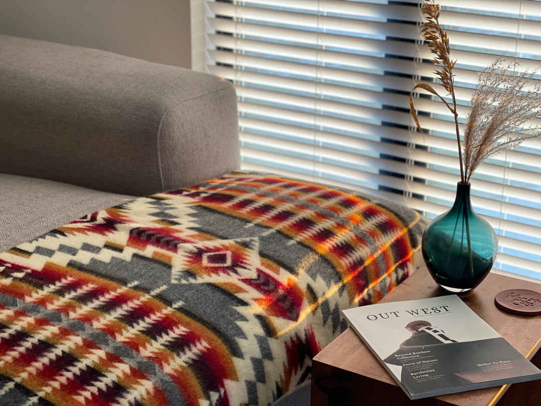 Secoya Throw Blanket - Campfire Ash