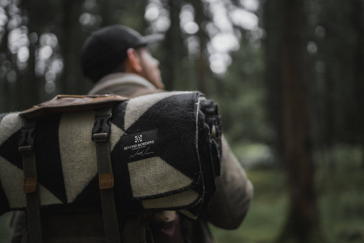 Nevado Blanket - Natural / Black - Beyond Borders Collective