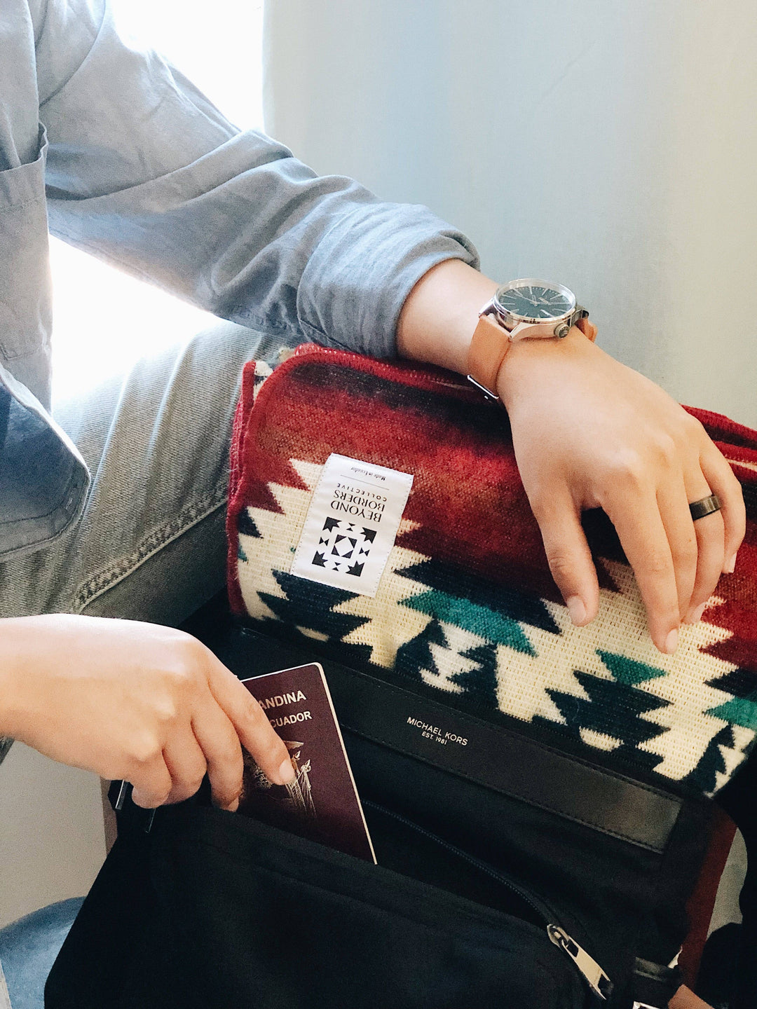 Quichua Blanket - Campfire - Beyond Borders Collective