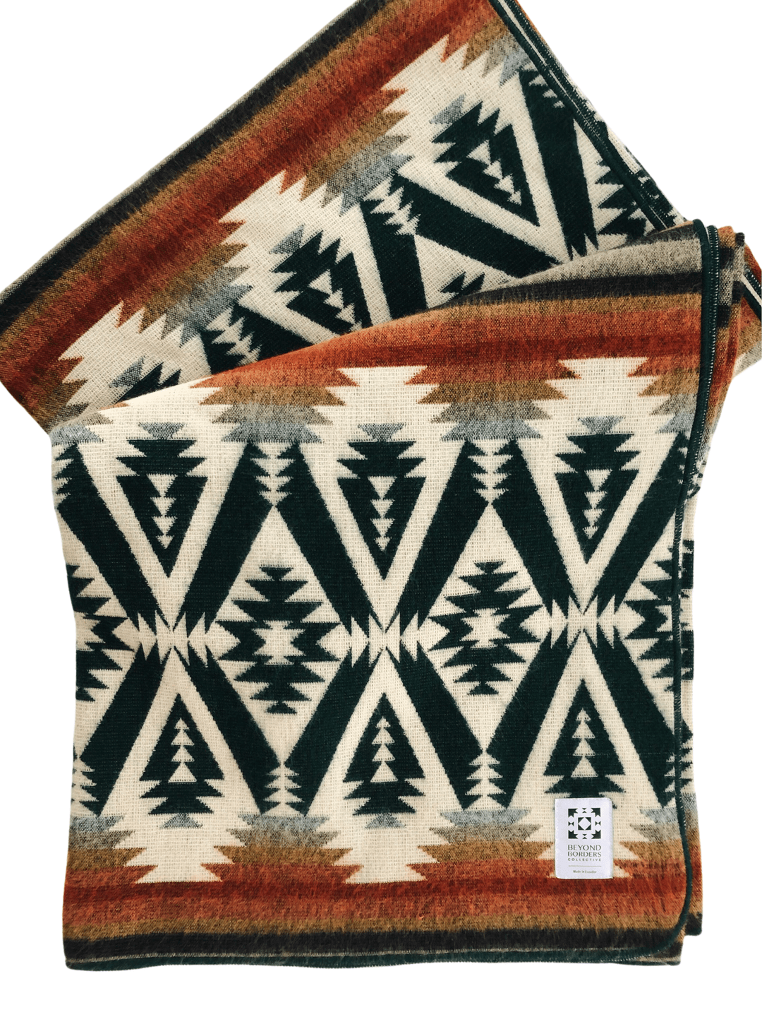 Quichua Blanket - Evergreen Autumn - Beyond Borders Collective