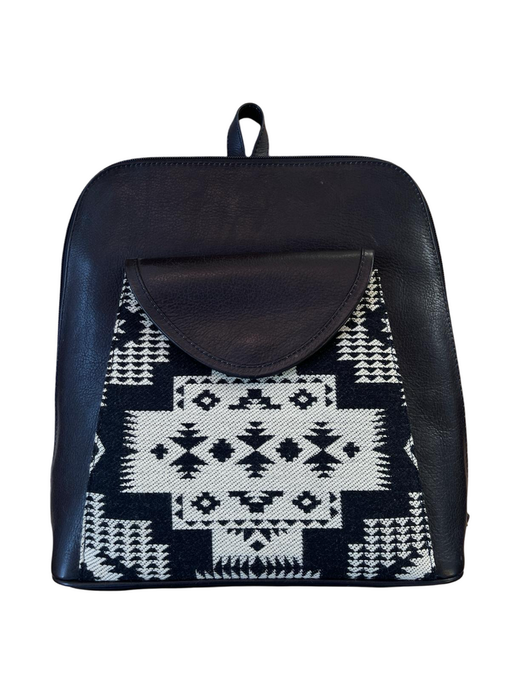 *IMPERFECT* Andean Leather Button Backpack
