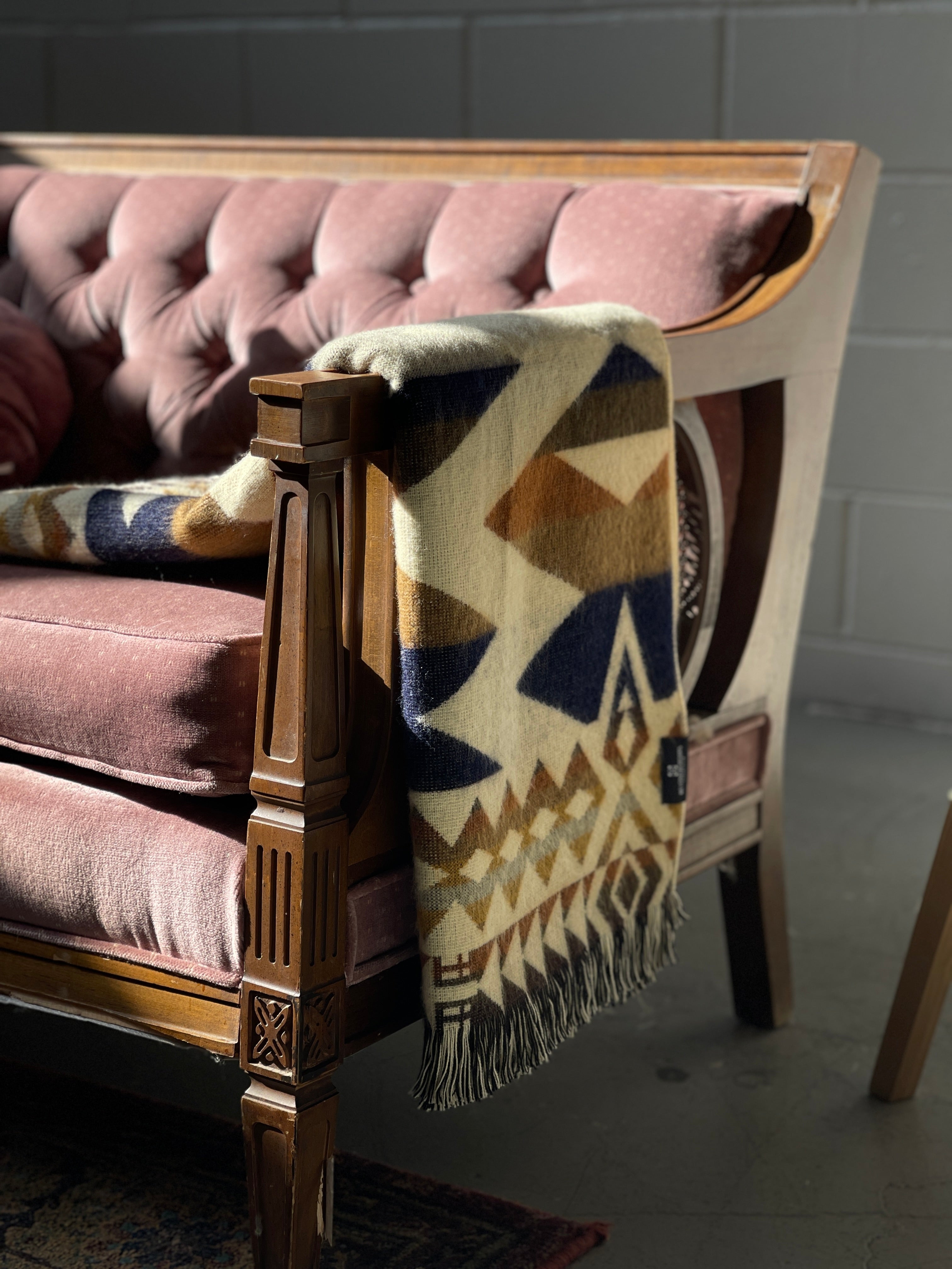 Awa Throw Blanket - Earth