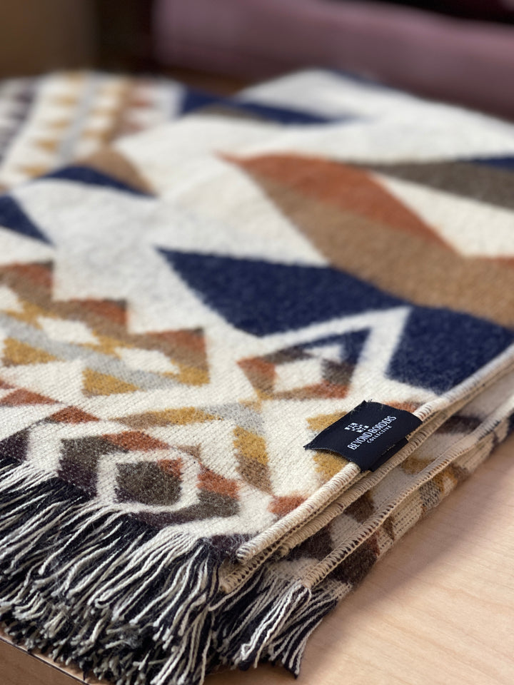 Awa Throw Blanket - Earth
