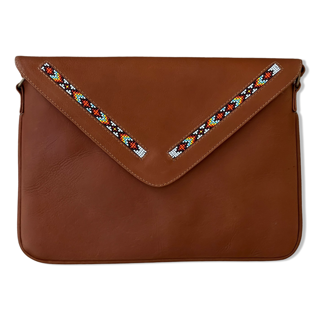 Leather Envelope Crossbody Purse - Beyond Borders Collective