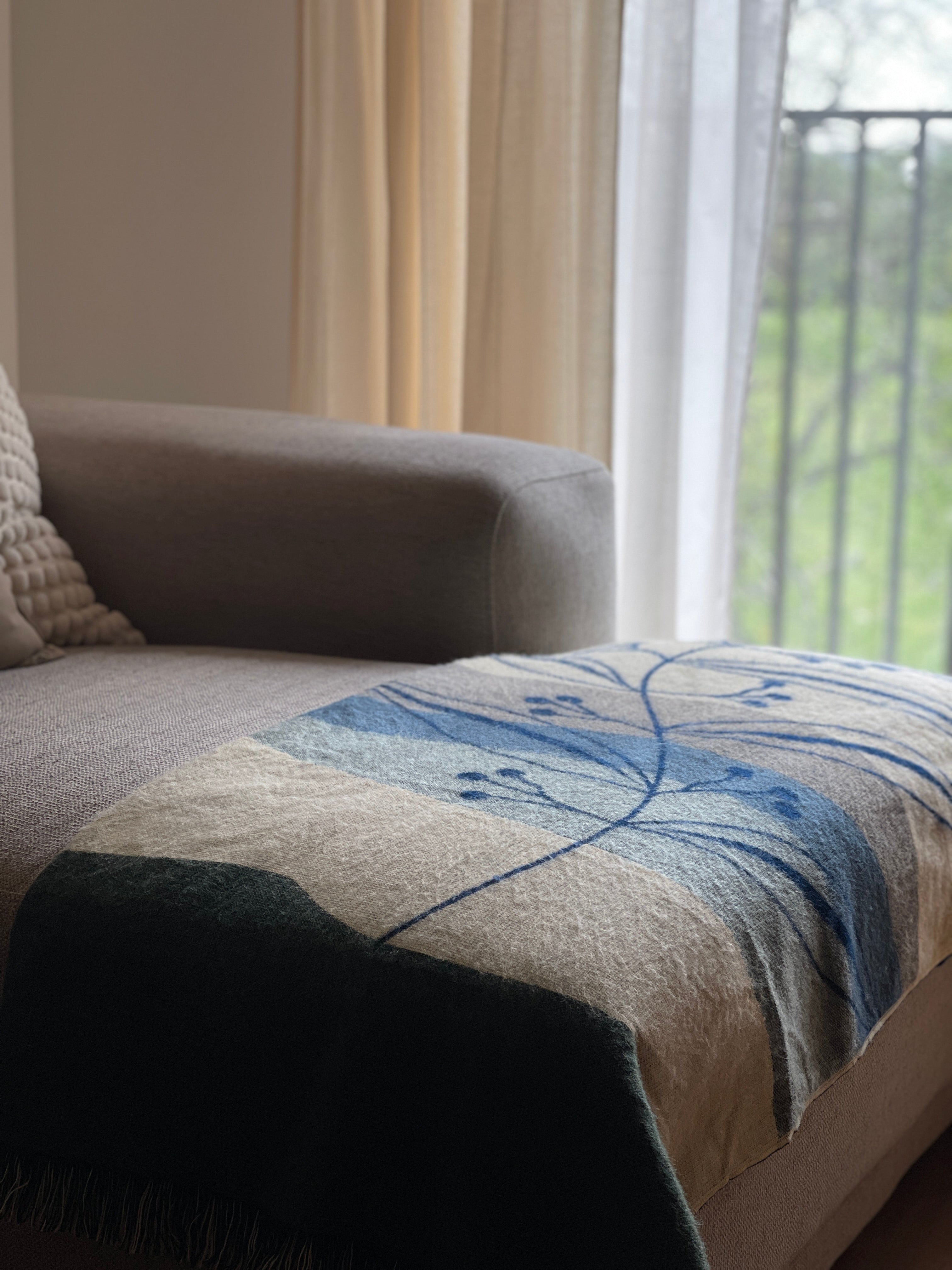 Sofia Throw Blanket - Breeze - Beyond Borders Collective