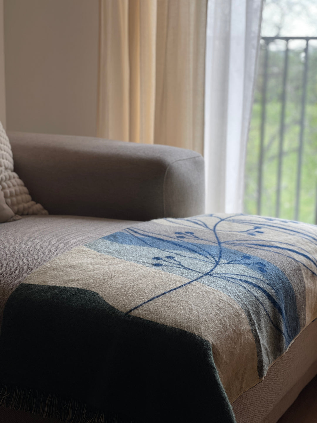 Sofia Throw Blanket - Breeze - Beyond Borders Collective