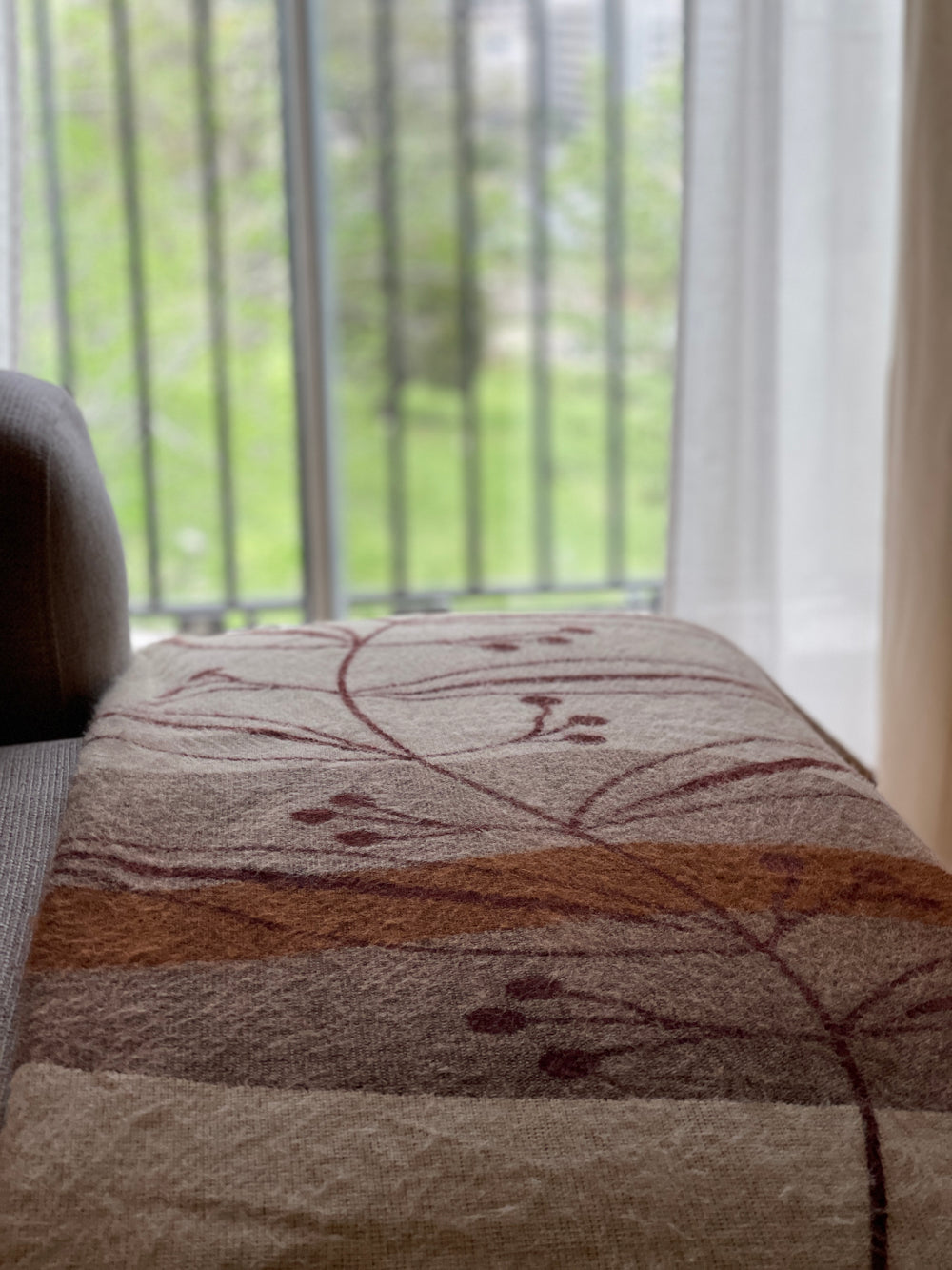 Sofia Throw Blanket - Silver Willow - Beyond Borders Collective