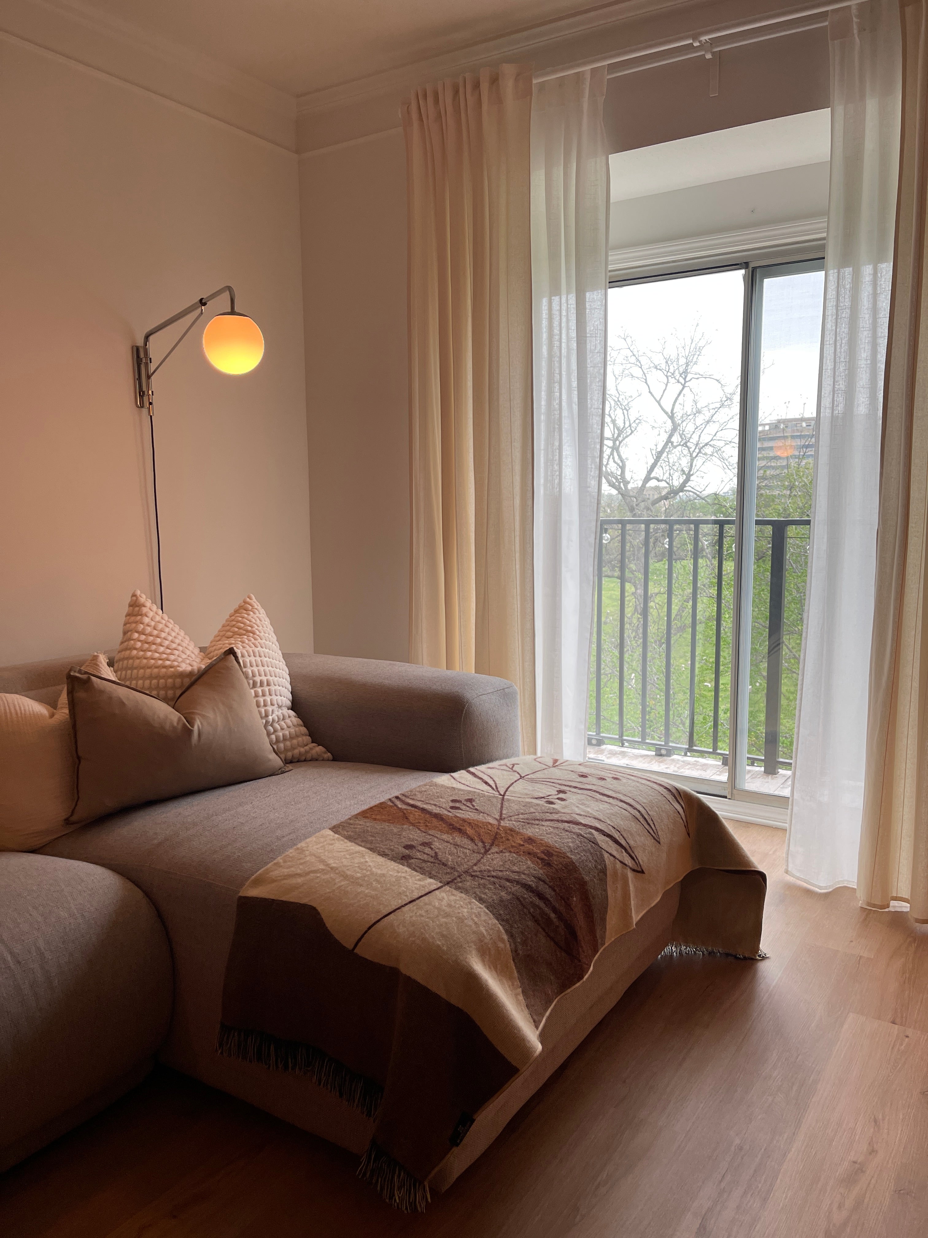 Sofia Throw Blanket - Silver Willow - Beyond Borders Collective