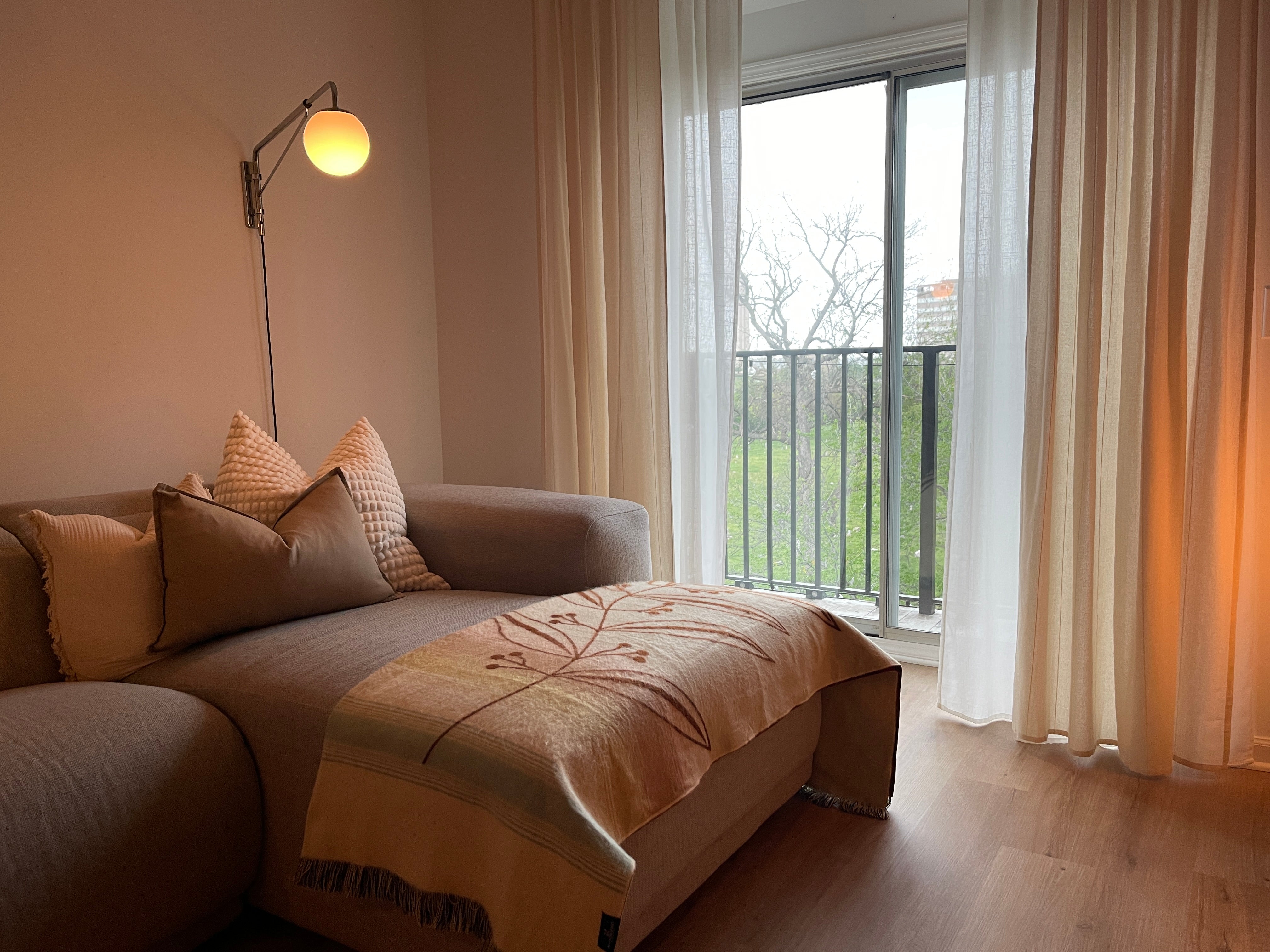 Sofia Throw Blanket - April Blossom - Beyond Borders Collective