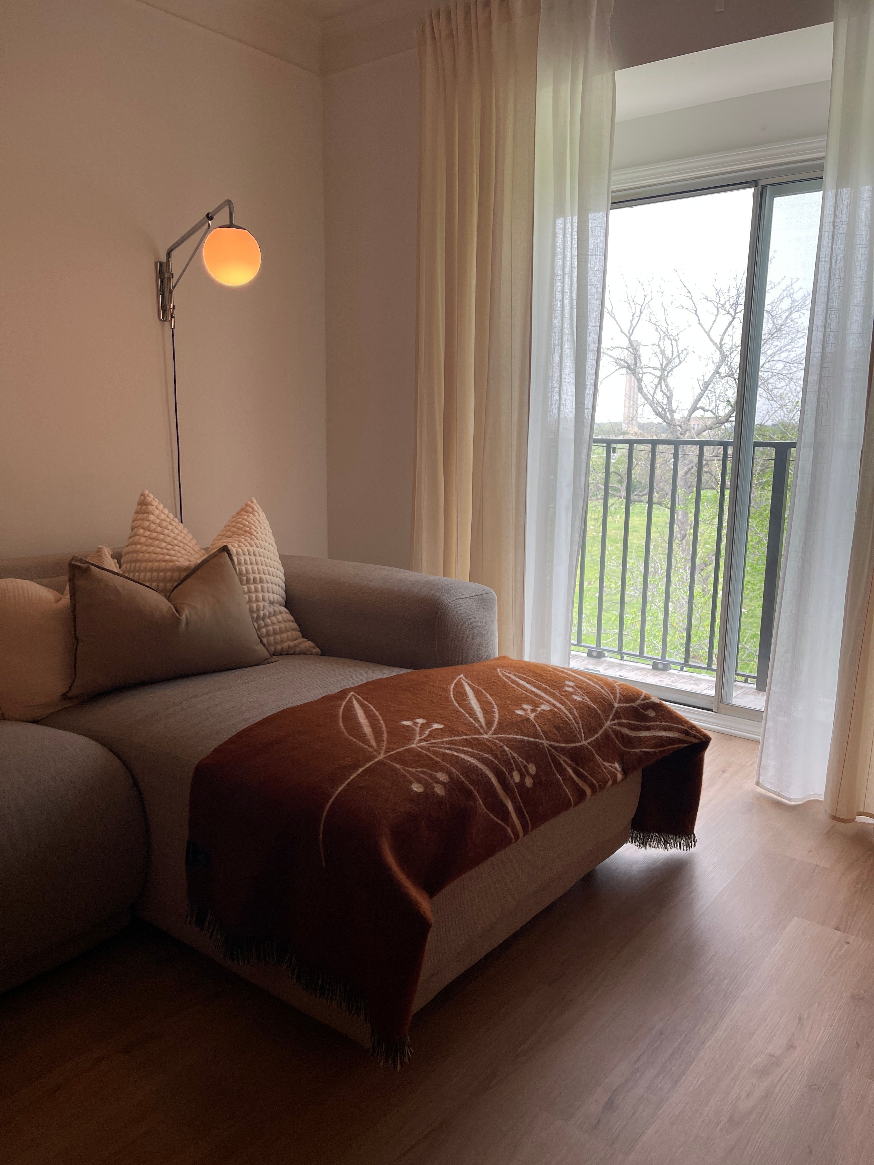 Sofia Throw Blanket - April Blossom - Beyond Borders Collective