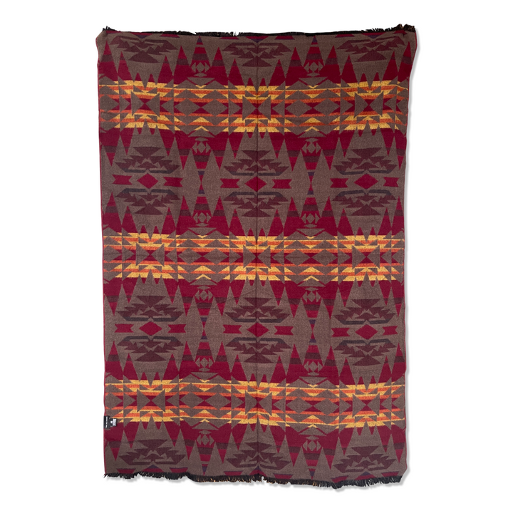 Mindo Throw - Maroon Sunset - Beyond Borders Collective