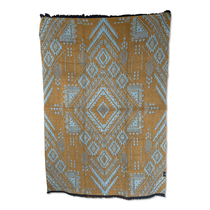 Quito Throw - Mustard Yellow - Beyond Borders Collective