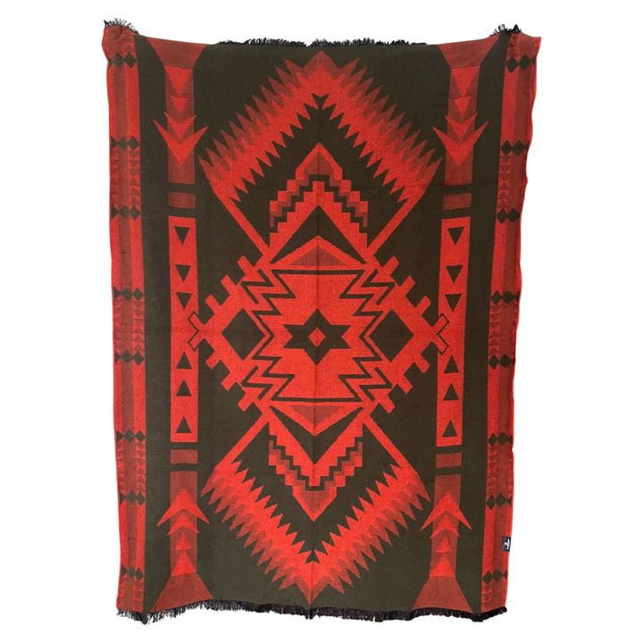 Loja Throw - Dark Moss - Beyond Borders Collective