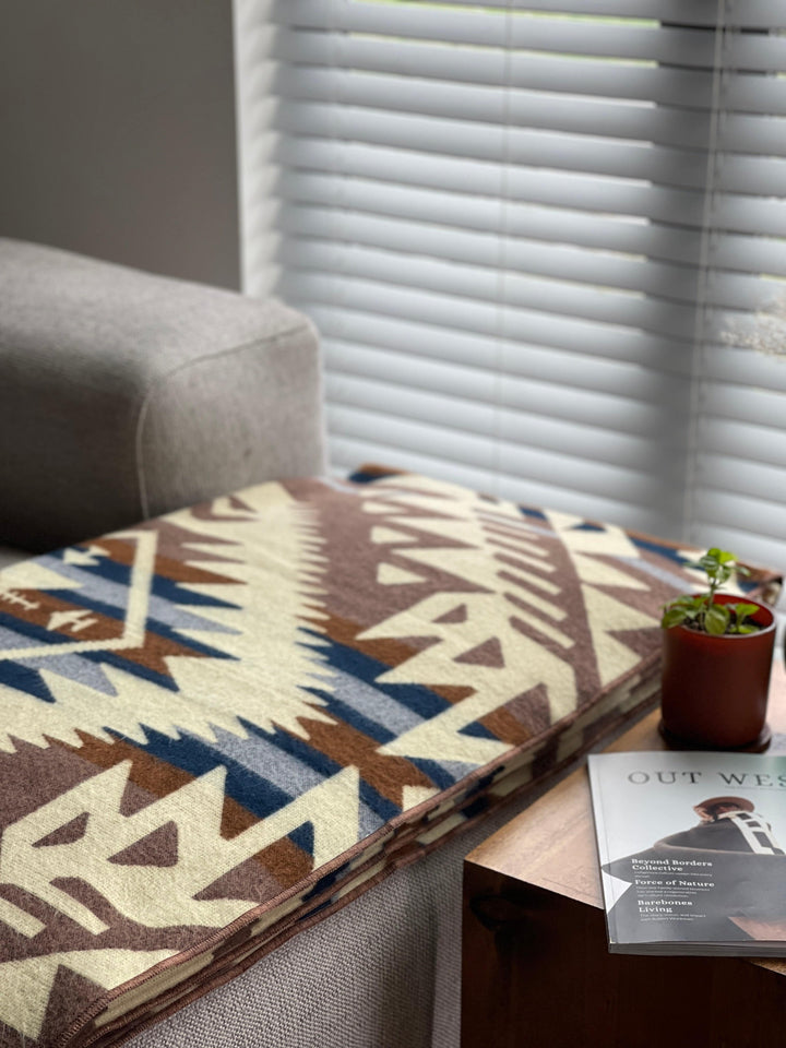 Canoa Blanket - Mahogany Earth - Beyond Borders Collective