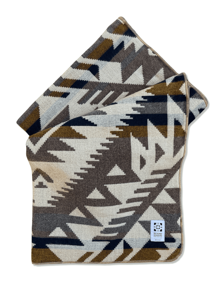 Canoa Blanket - Taupe Earth - Beyond Borders Collective