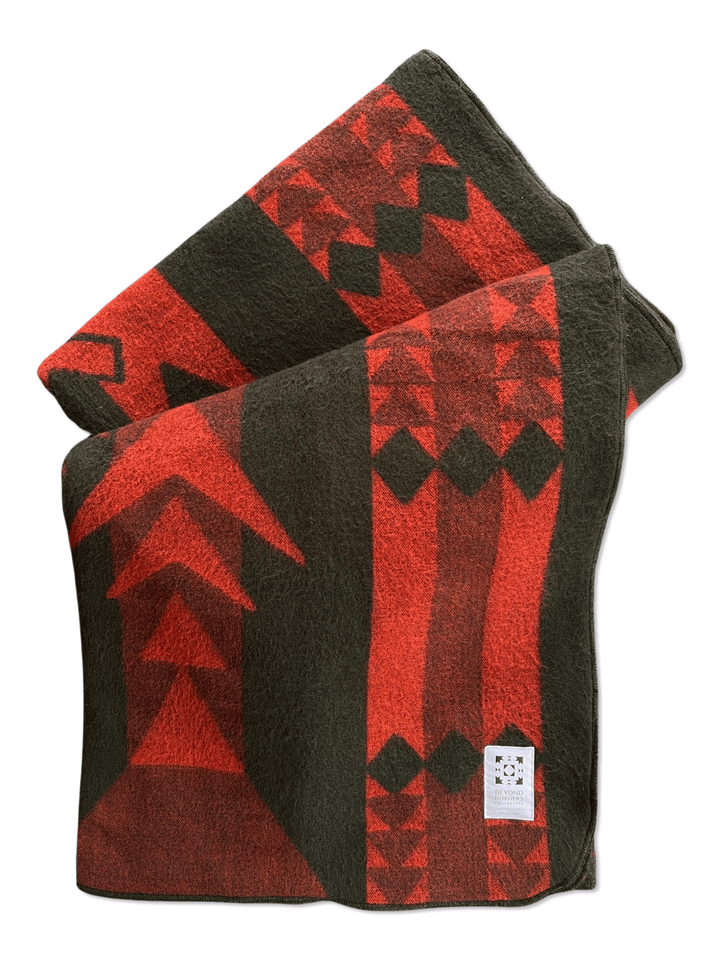 Loja Blanket - Dark Moss - Beyond Borders Collective