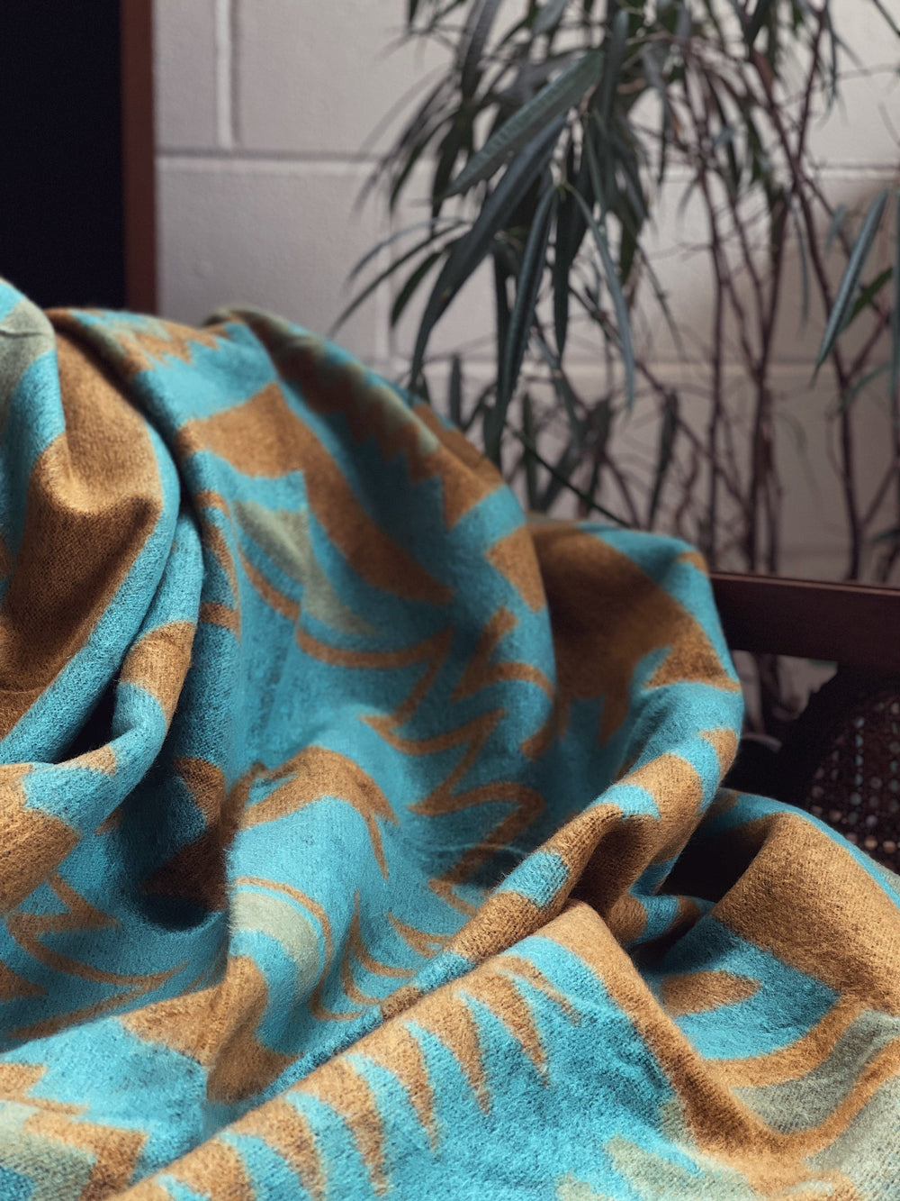 Loja Throw - Mustard Yellow - Beyond Borders Collective