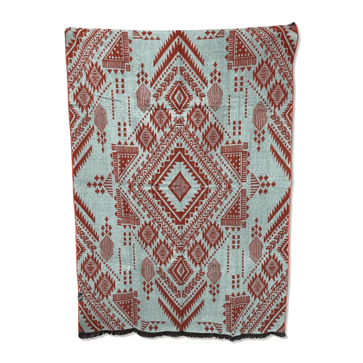 Quito Throw - Rust Orange - Beyond Borders Collective