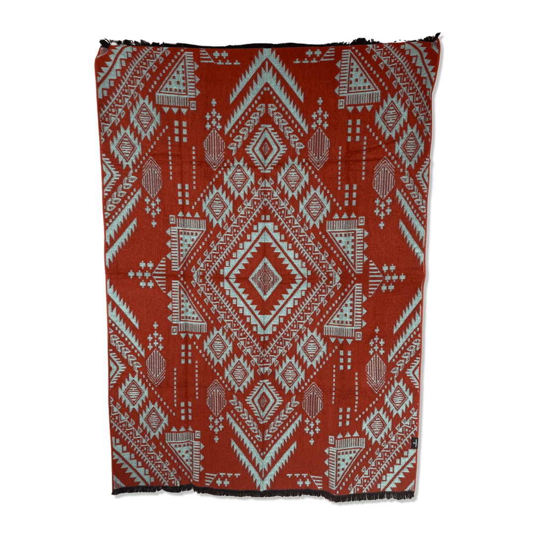 Quito Throw - Rust Orange - Beyond Borders Collective