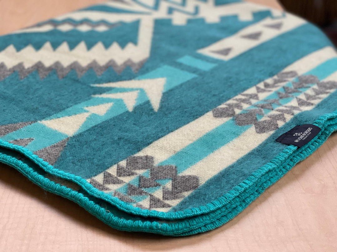 Loja Baby Blanket - Aquamarine - Beyond Borders Collective