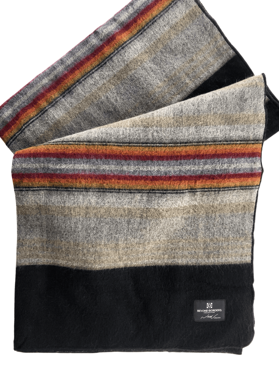 El Viajero Blanket - Black Autumn - Beyond Borders Collective