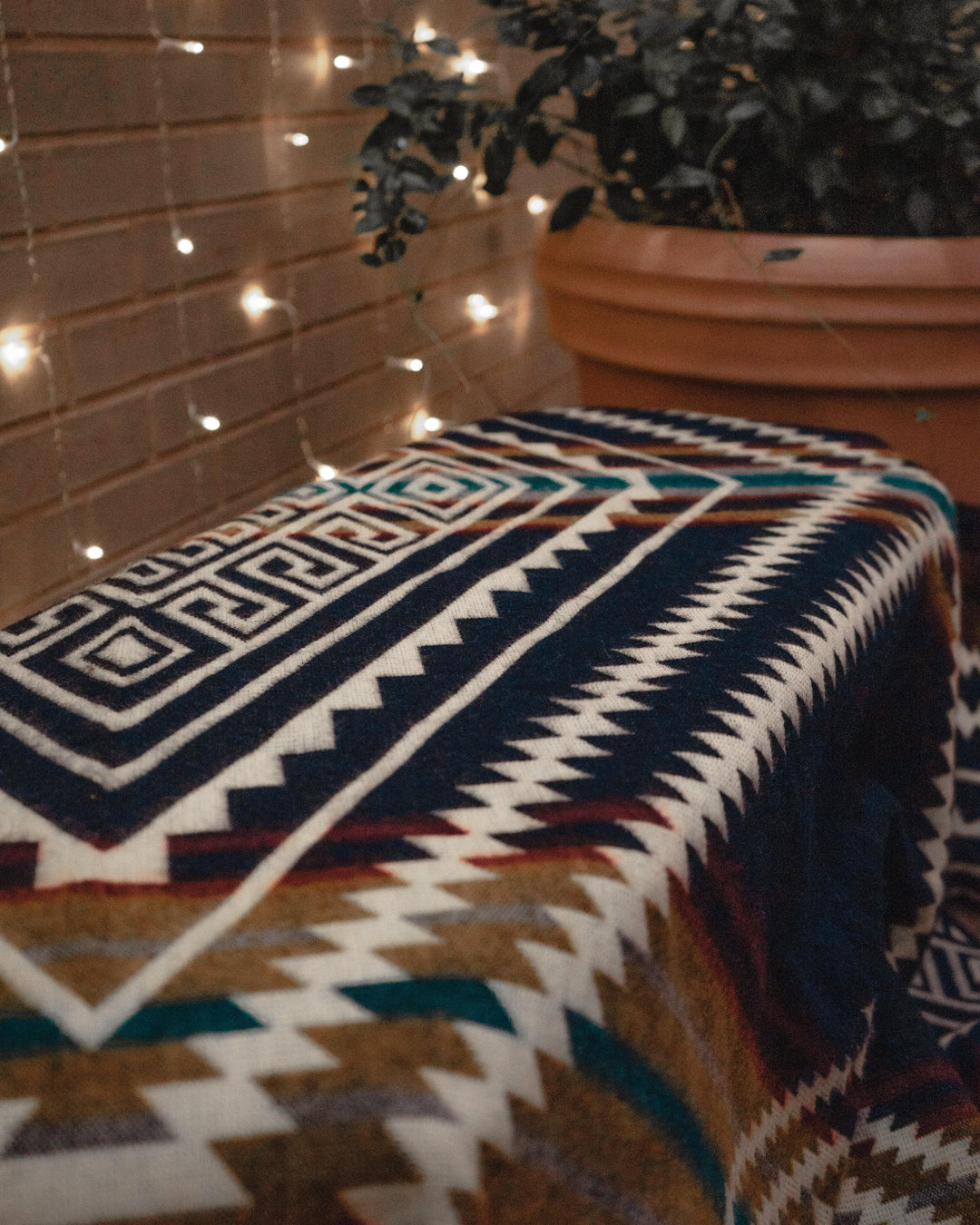 Achuar Blanket - Dark Navy - Beyond Borders Collective