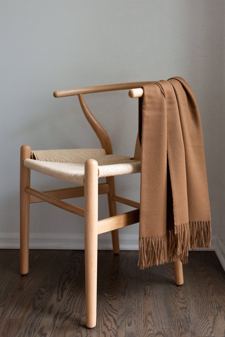 Esencia Alpaca Throw - Clay - Beyond Borders Collective