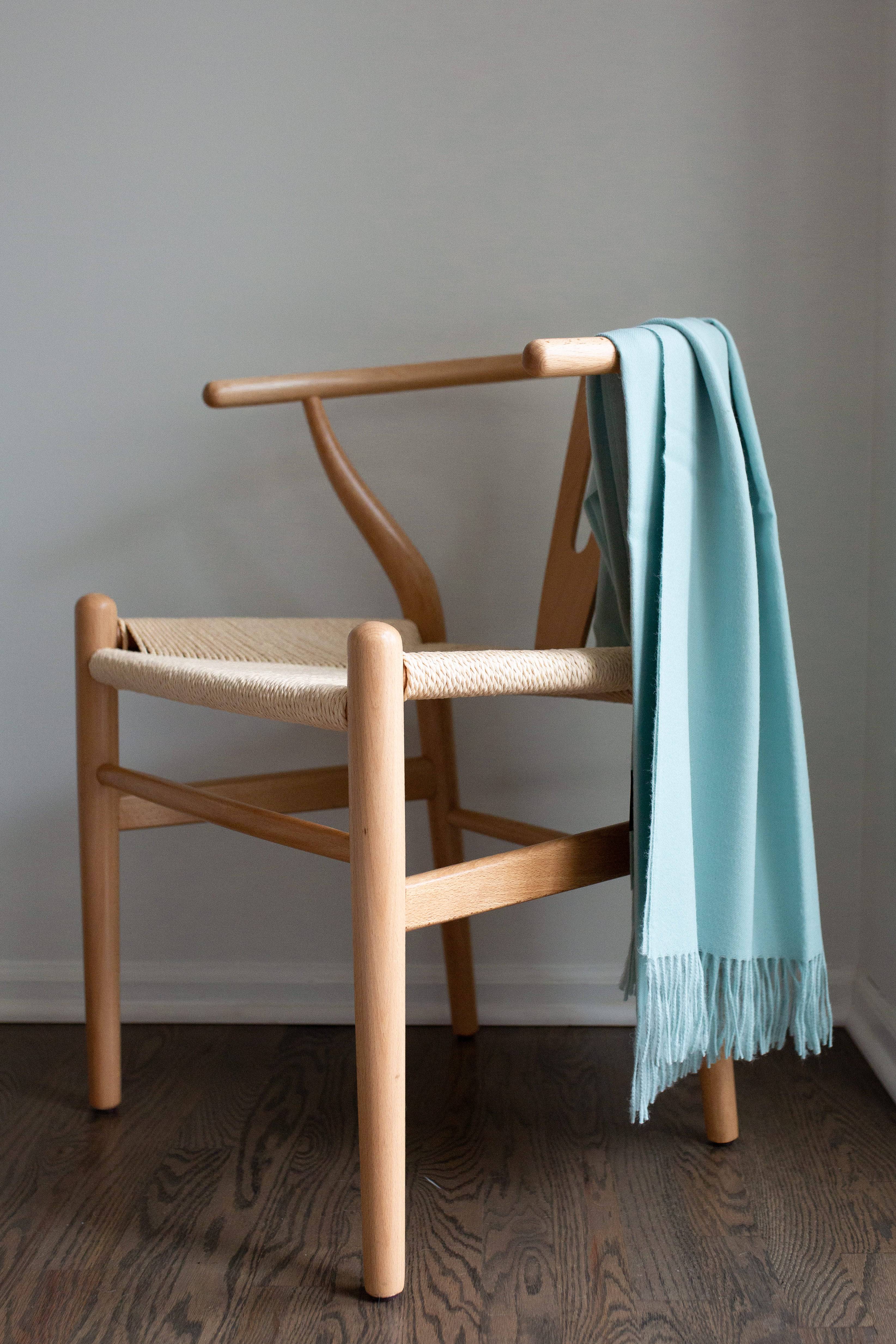 Esencia Alpaca Throw - Sky Blue - Beyond Borders Collective