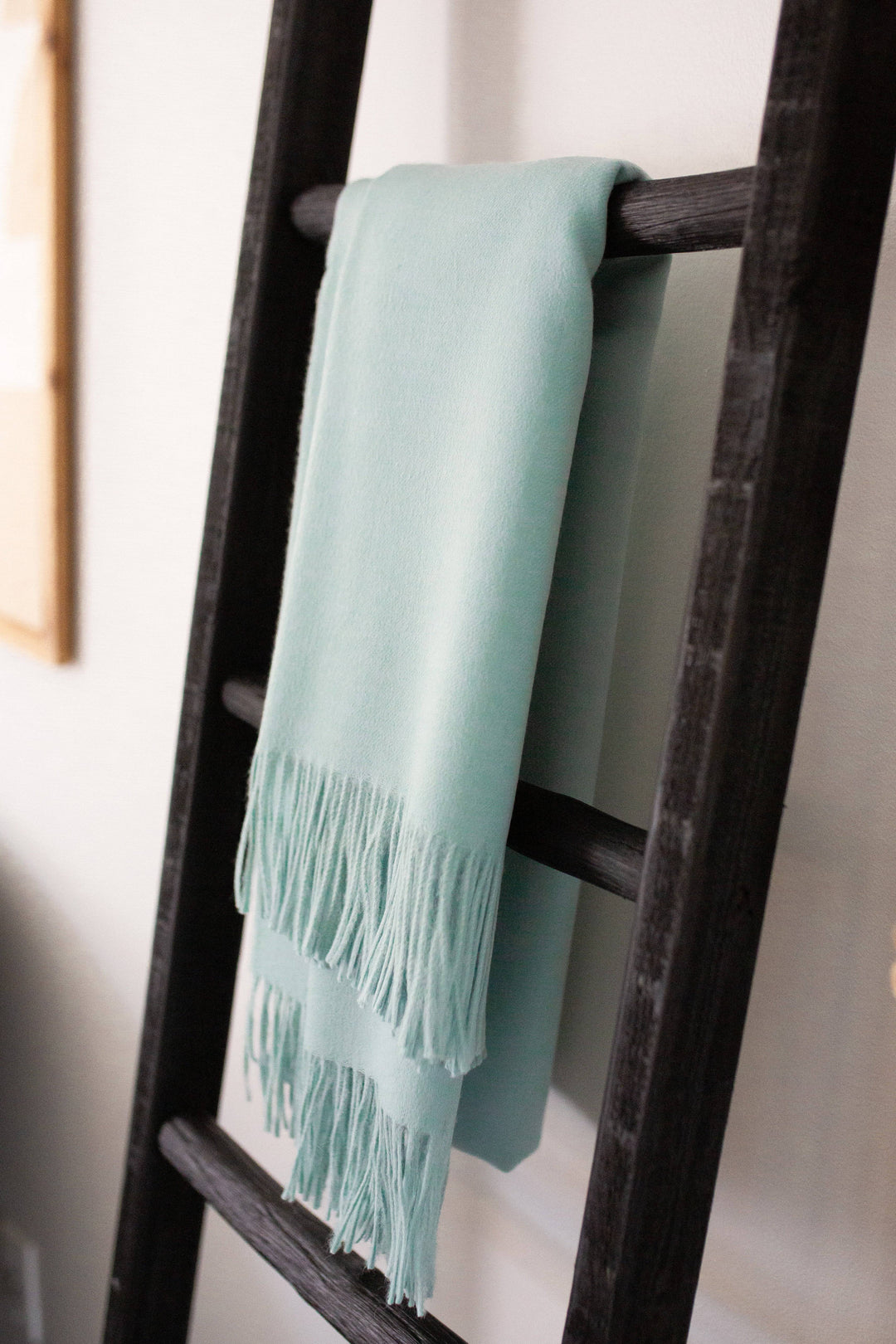 Esencia Alpaca Throw - Sky Blue - Beyond Borders Collective