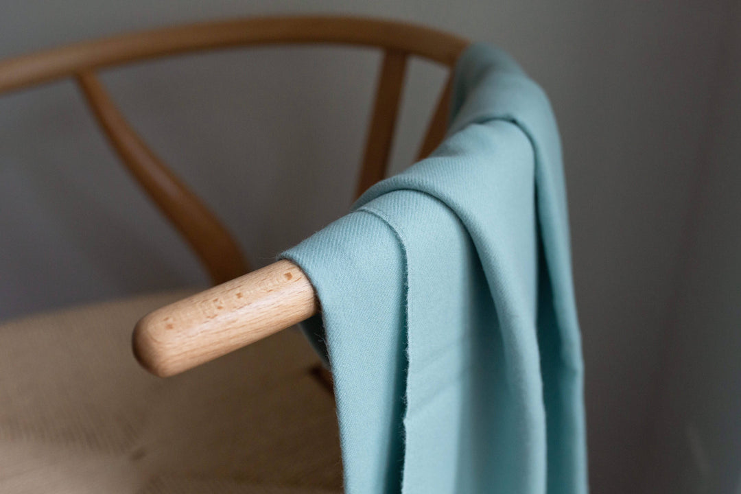 Esencia Alpaca Throw - Sky Blue - Beyond Borders Collective