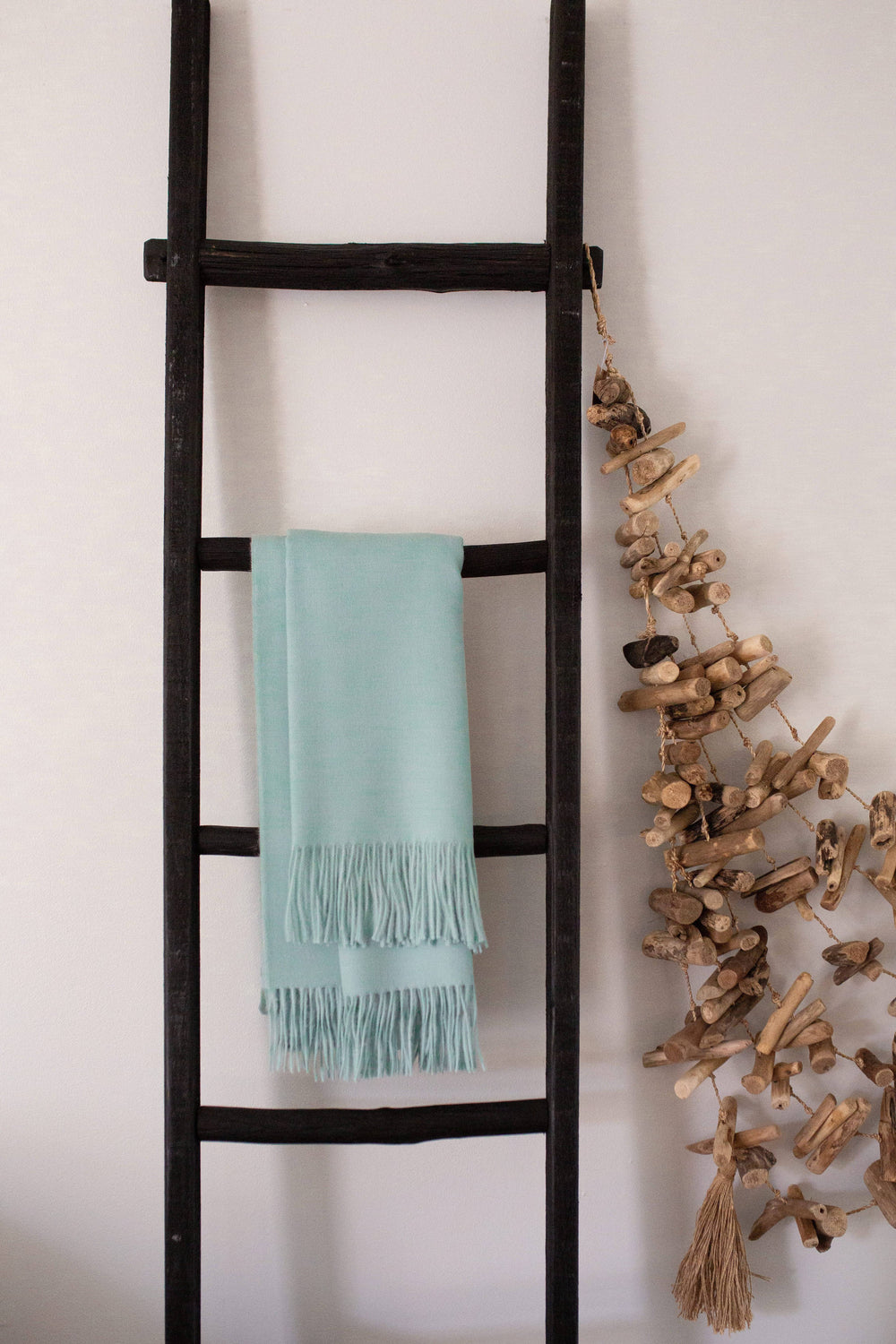 Esencia Alpaca Throw - Sky Blue - Beyond Borders Collective