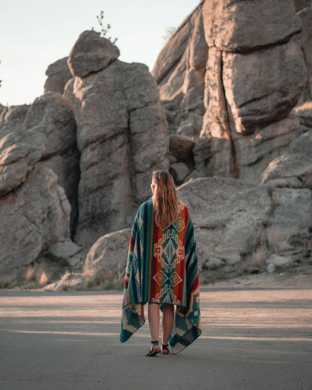 Spondylus Blanket - Sea Blue - Beyond Borders Collective