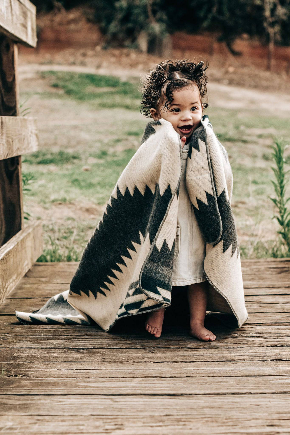 Tsachila Baby Blanket - Ash - Beyond Borders Collective