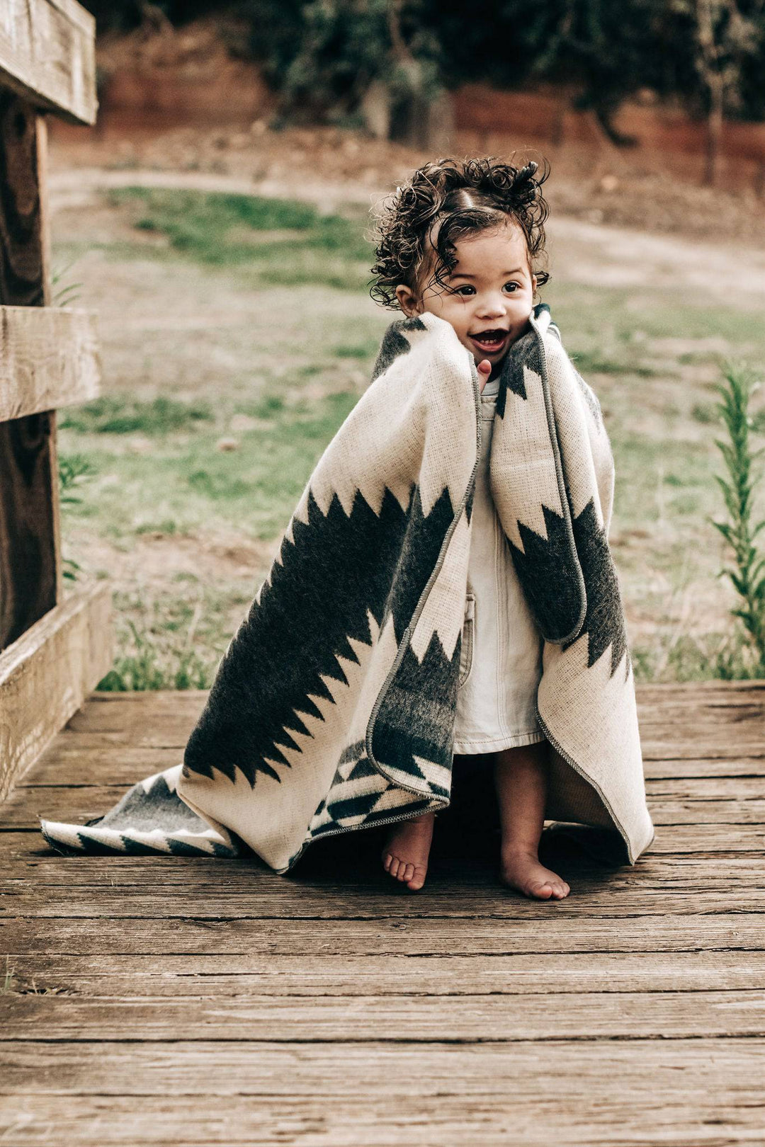 Tsachila Baby Blanket - Ash - Beyond Borders Collective