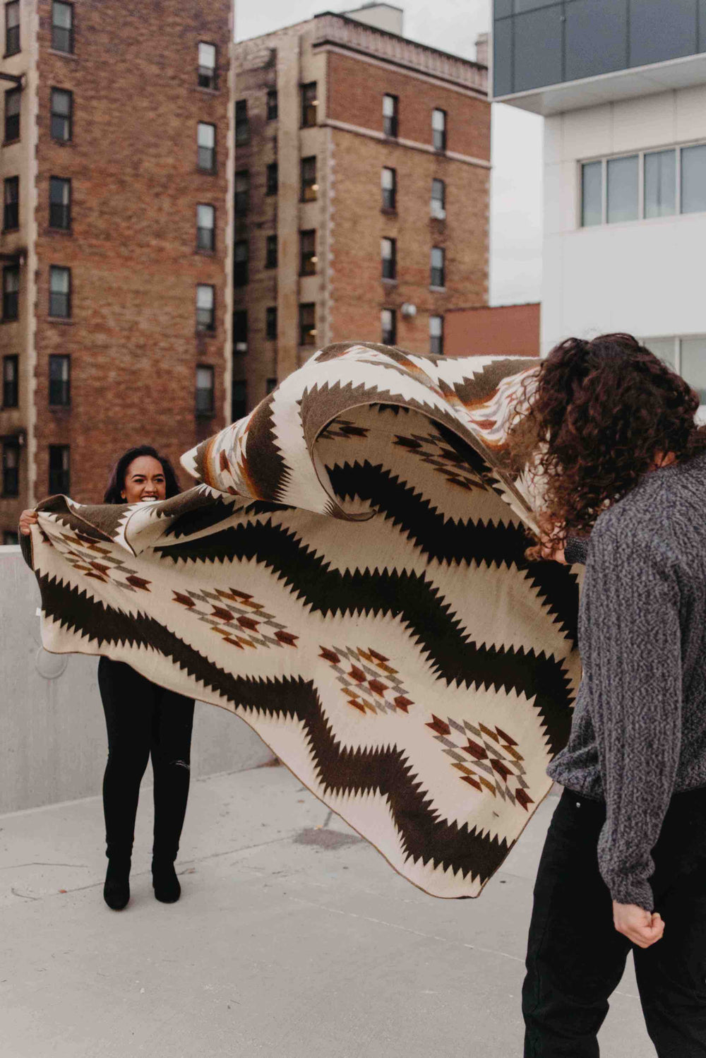 Tsachila Blanket - Chocolate - Beyond Borders Collective