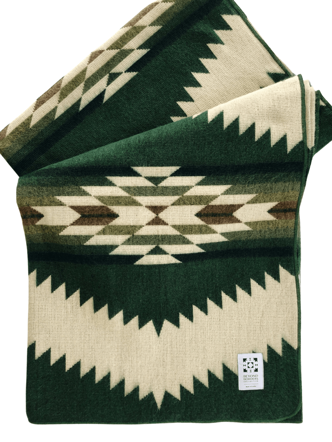 Tsachila Blanket - Forest Green - Beyond Borders Collective