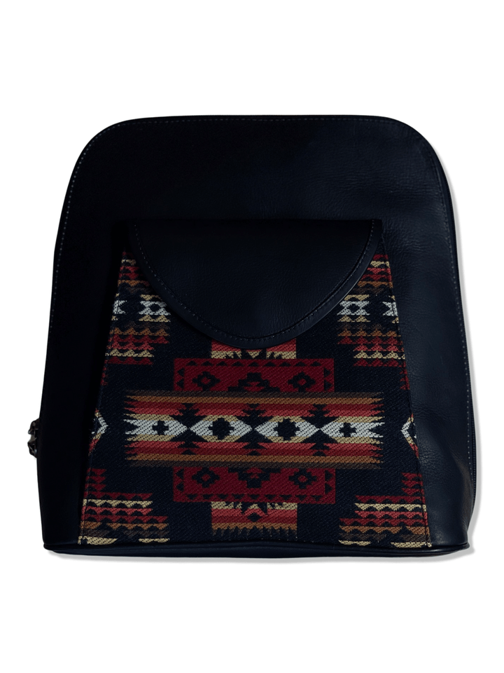 Andean Leather Button Backpack - Beyond Borders Collective