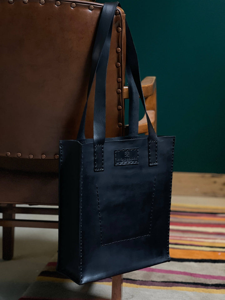 Leather Tote Bag - Beyond Borders Collective