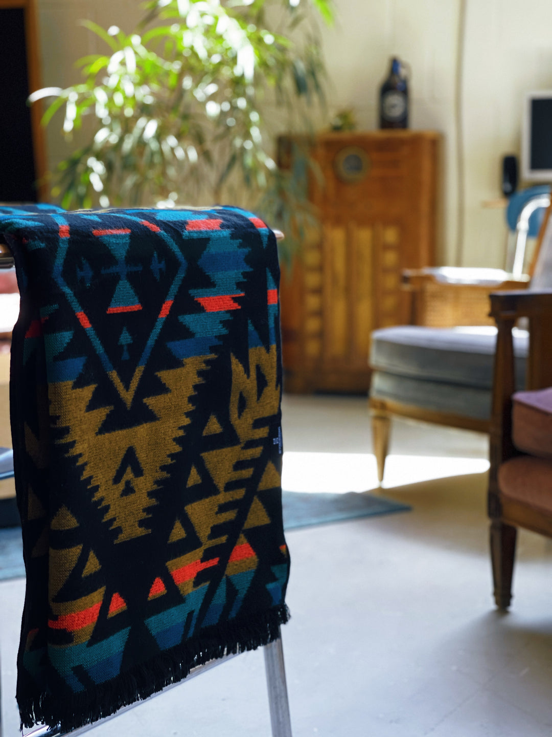 Canoa Throw - Tropical Black - Beyond Borders Collective