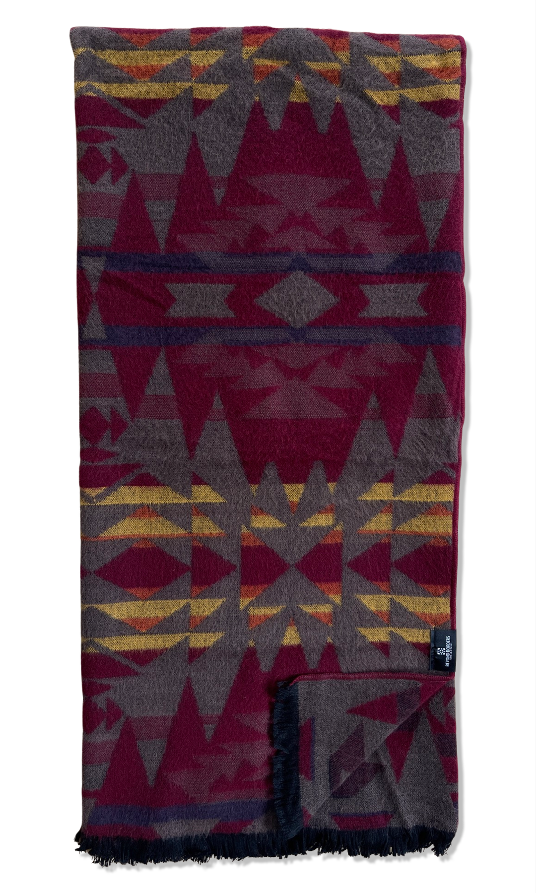 Mindo Throw - Maroon Sunset - Beyond Borders Collective